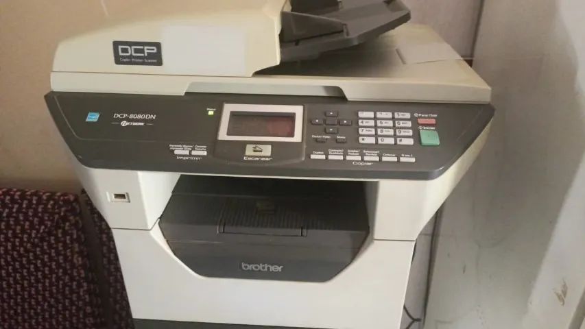 Impressora Brother DCP 8080DN  usada - Foto 2