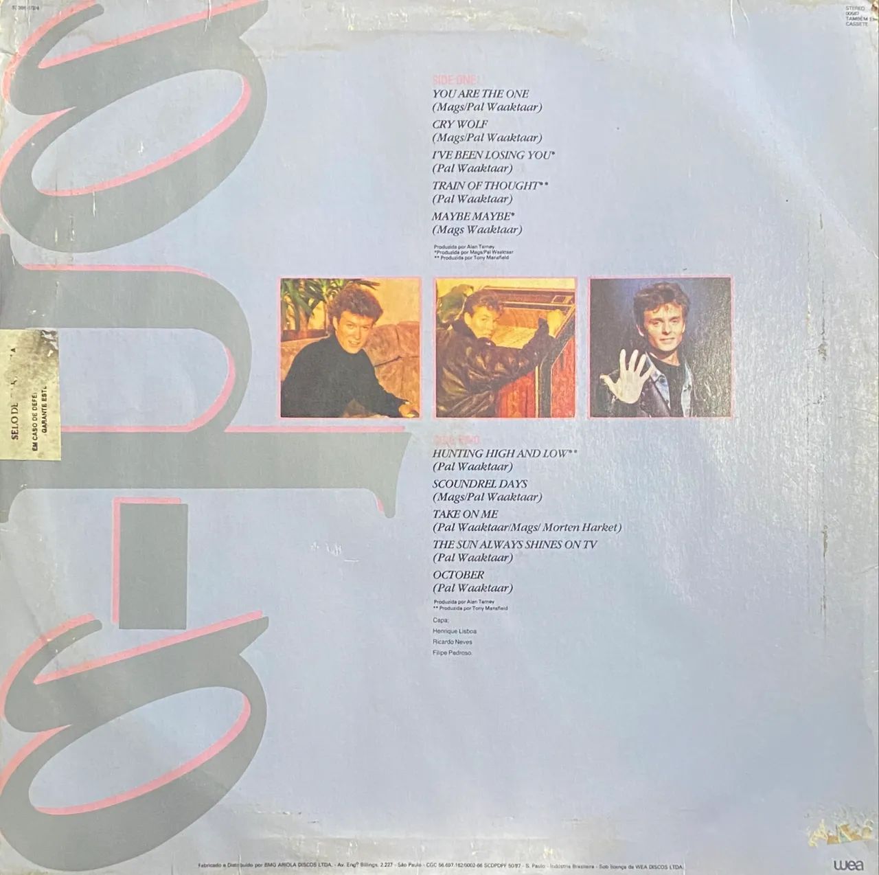 2 Discos de Vinil A-ha - Lote Clássicos Anos 80 - Foto 5