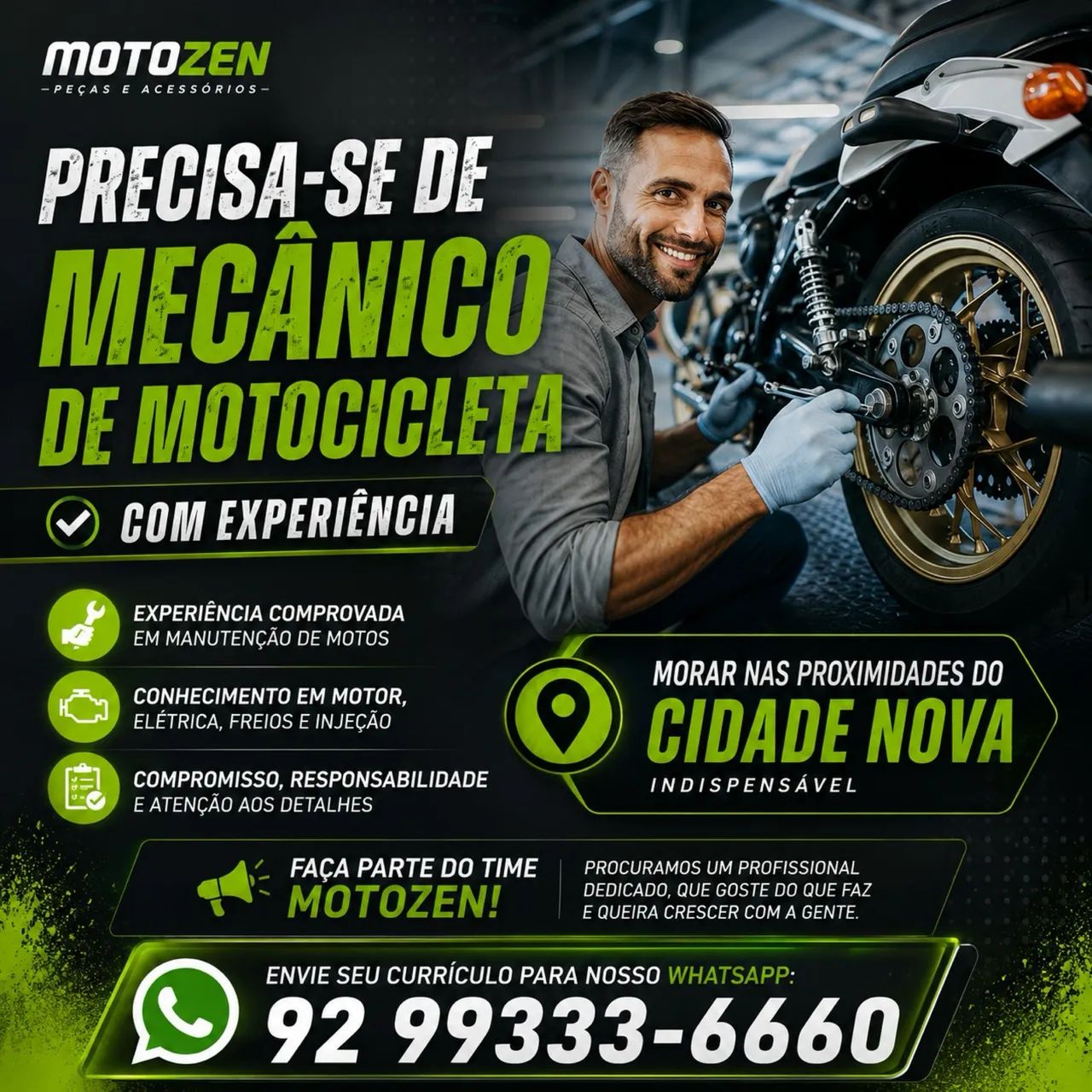 Vaga de emprego 