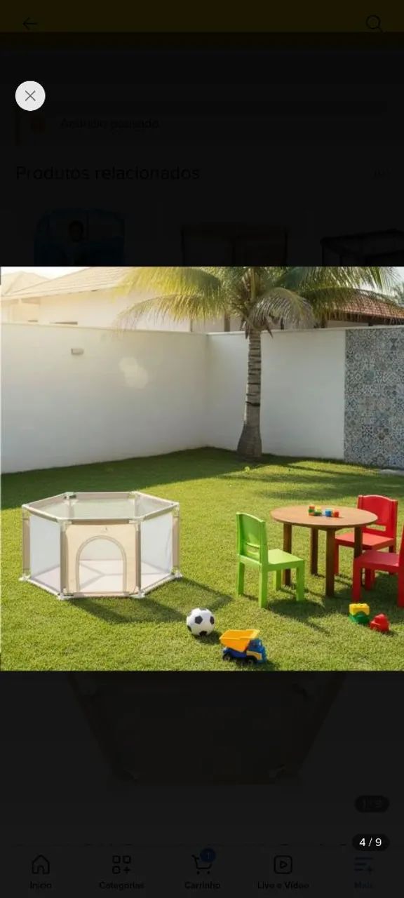 Cercadinho com 1 uso, apenas  - Foto 2