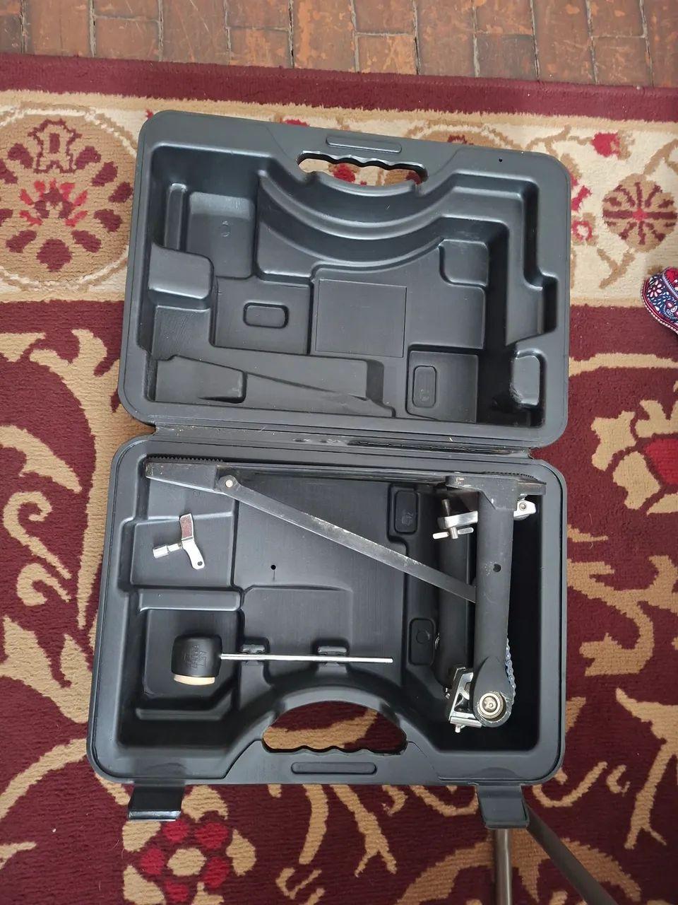 Pedal bateria iron cobra com case 