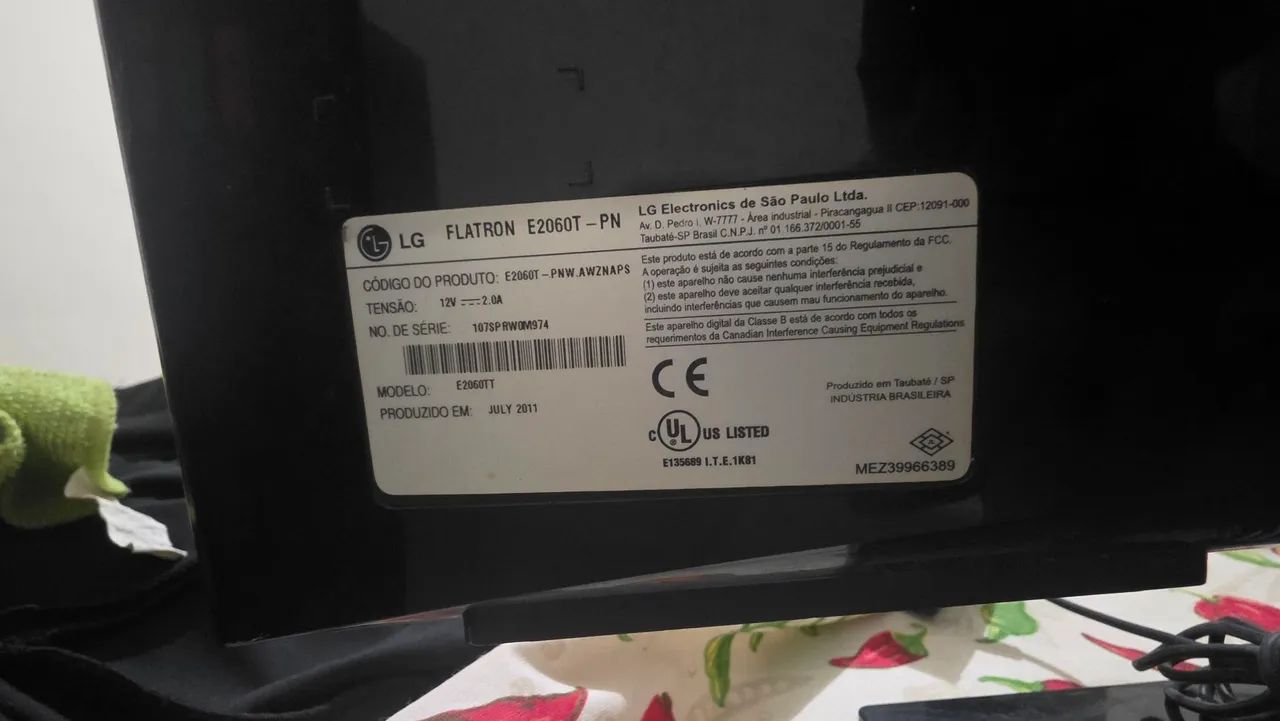 Monitor LG Flatron E2060T