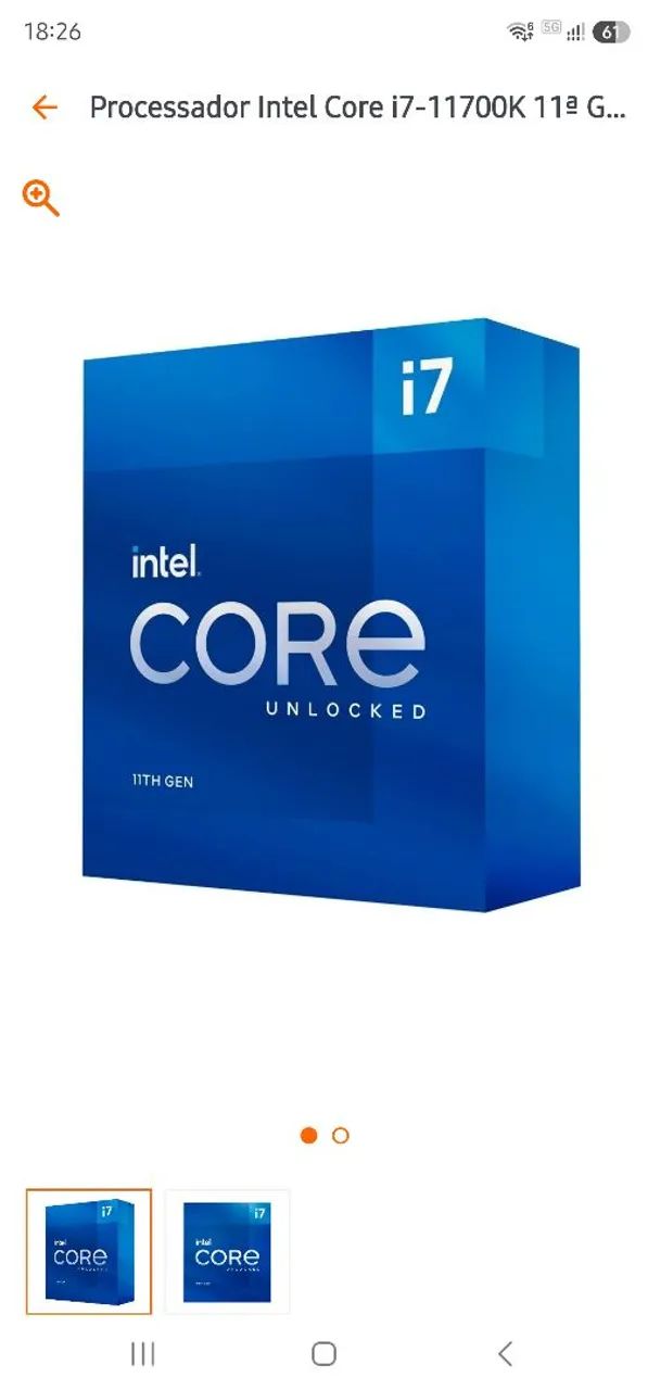 Kit I7 11700 placa mae b560 da biostar DRR4  - Foto 3