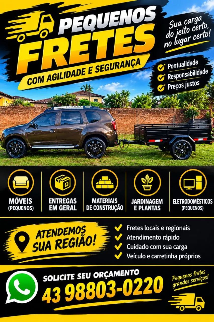 Pequenos fretes 