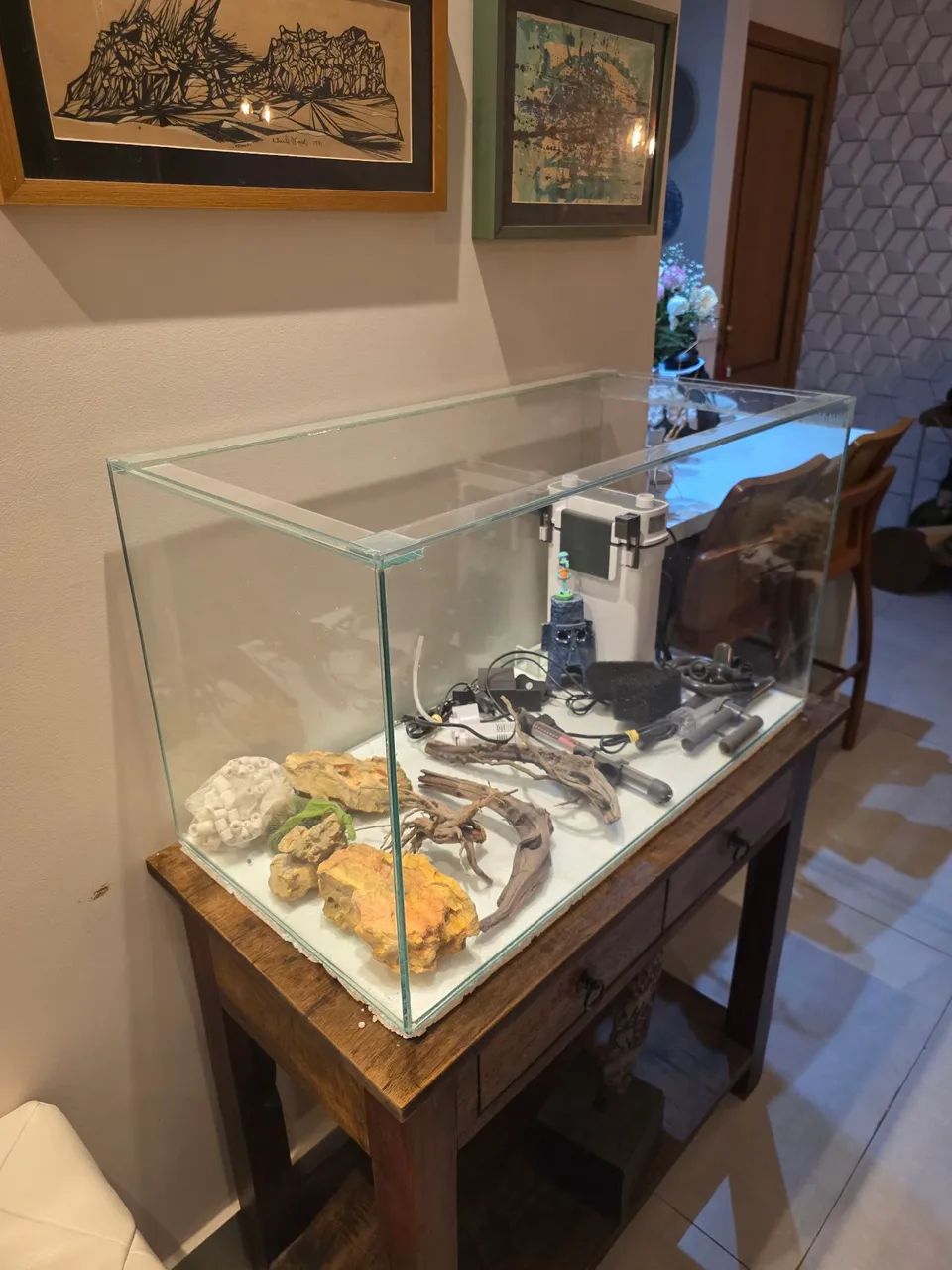 New 144-liter aquarium, 80 x 45 x 40 cm446519554186291202