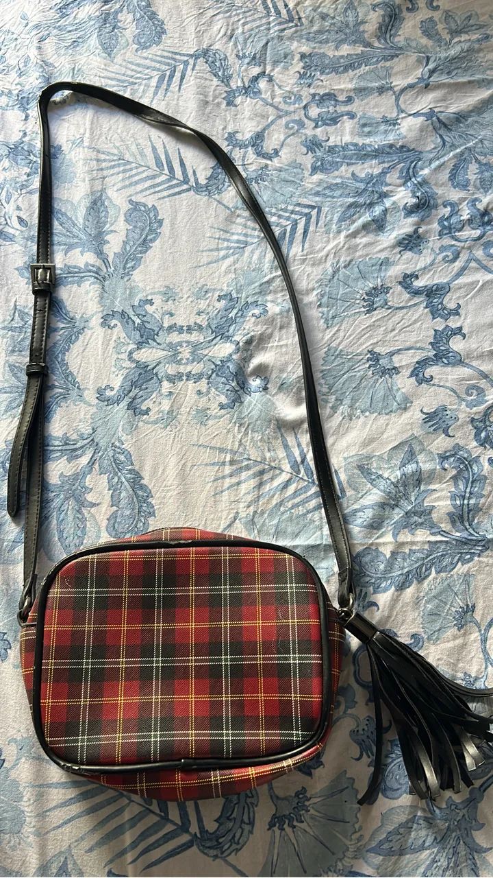 Bolsa xadrez elegante