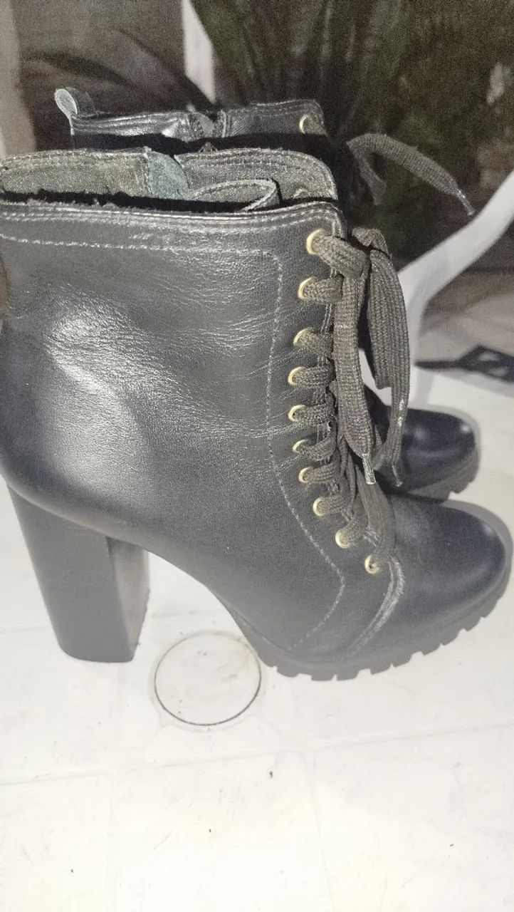 Bota couro jorge bischoff