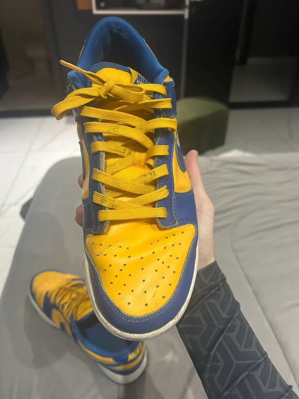 Dunk Low Retro Amarelo - Foto 2