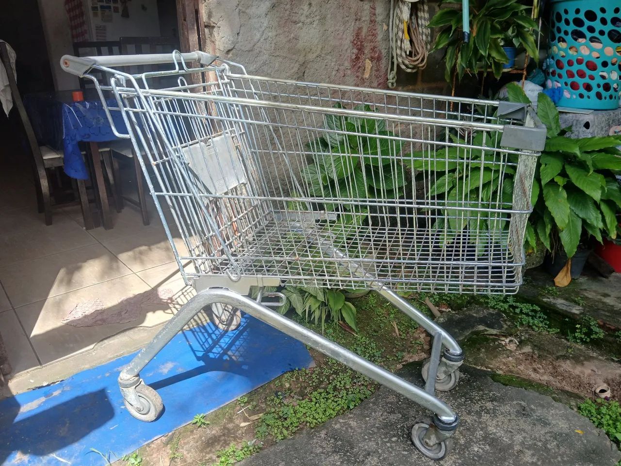 Carrinho de compra para mercado - Foto 3