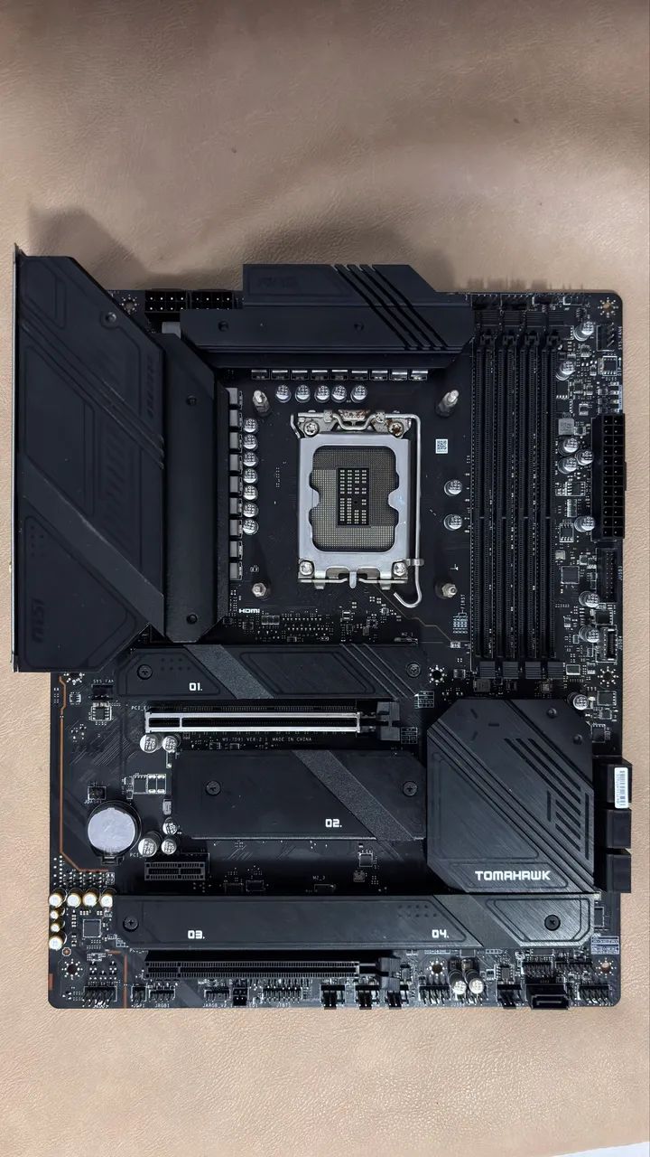 Placa Mãe MSI Tomahawk Z790 Wifi DDR4 LGA 1700