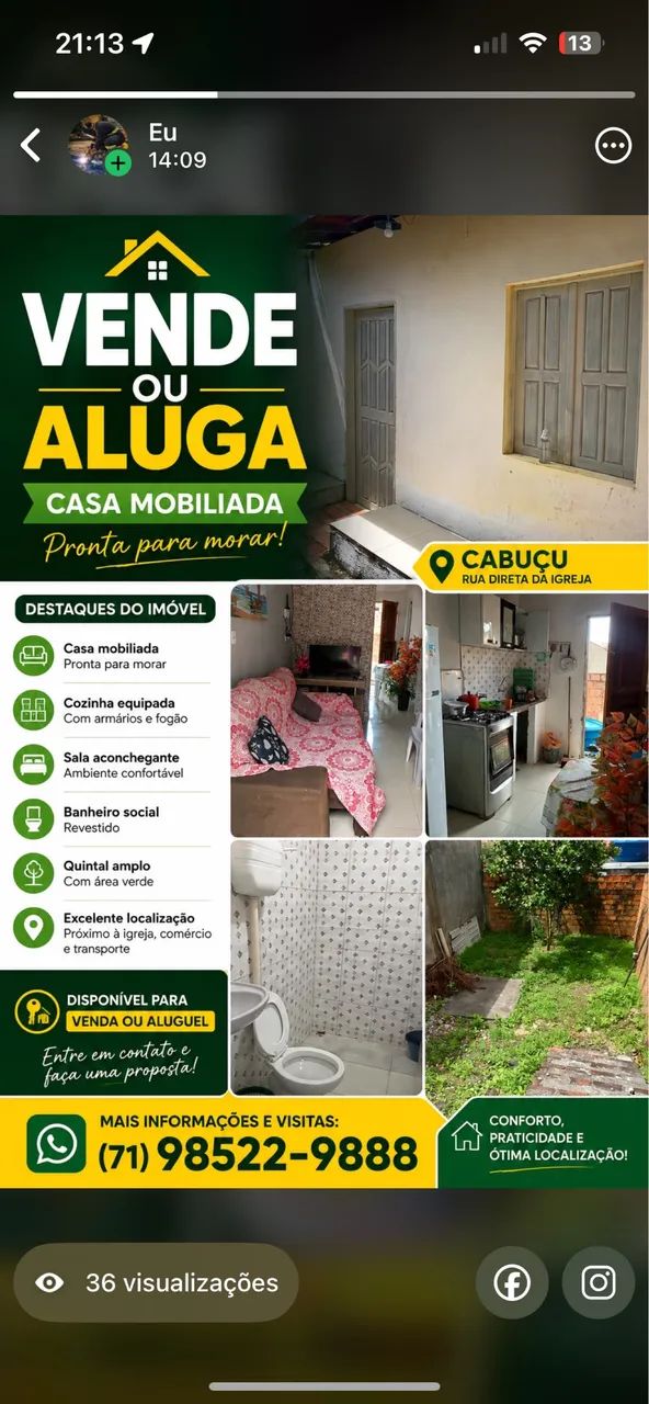 CASA EM CABUÇU 