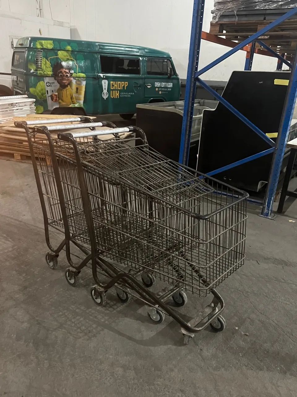 Carrinho de supermercado novinhos  - Foto 3