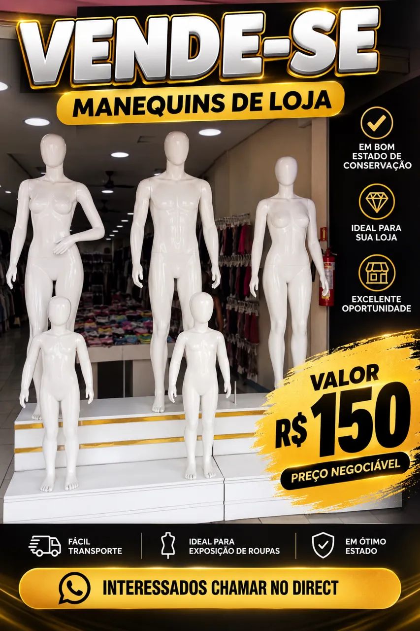 Manequins a Venda 