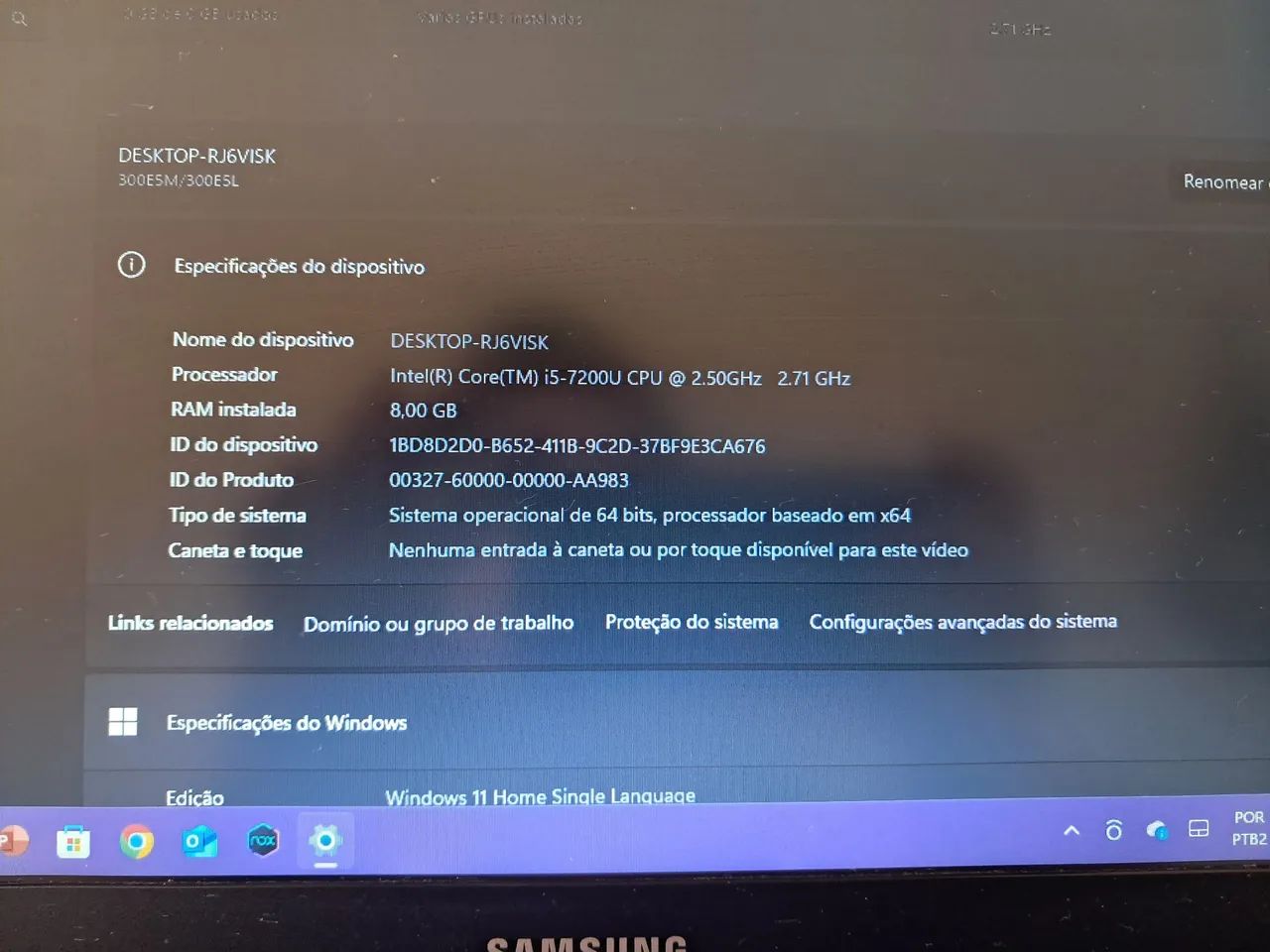 Notebook Samsung em Excelente Estado - Foto 4