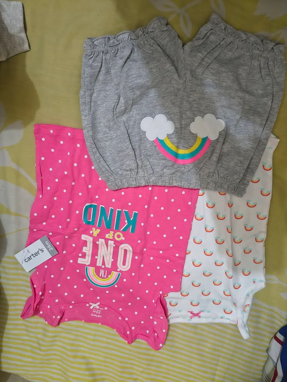 Kit Roupa Bebê - Blusa + Short - Foto 5