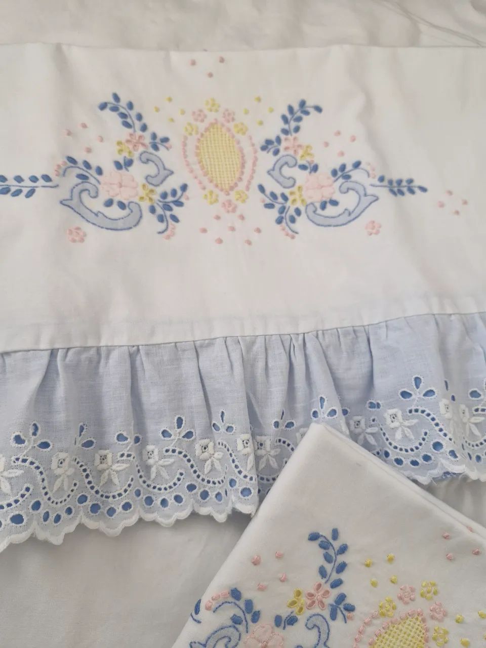 Lençol colcha de casal bordafo - Foto 2