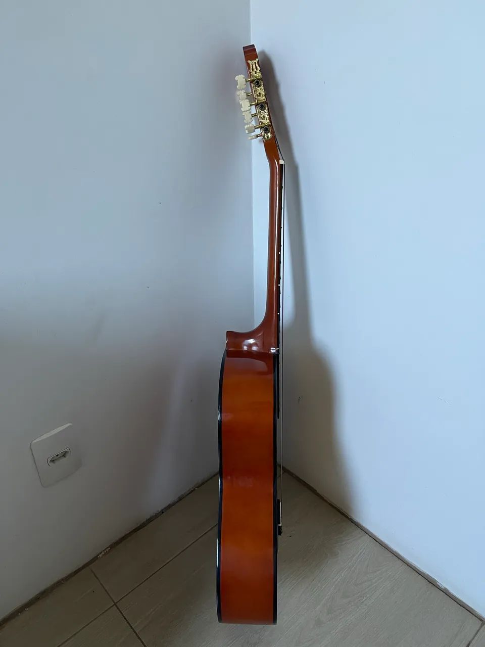 Violão Clássico Phantom Acústico + Capa - Excelente Estado - Foto 4
