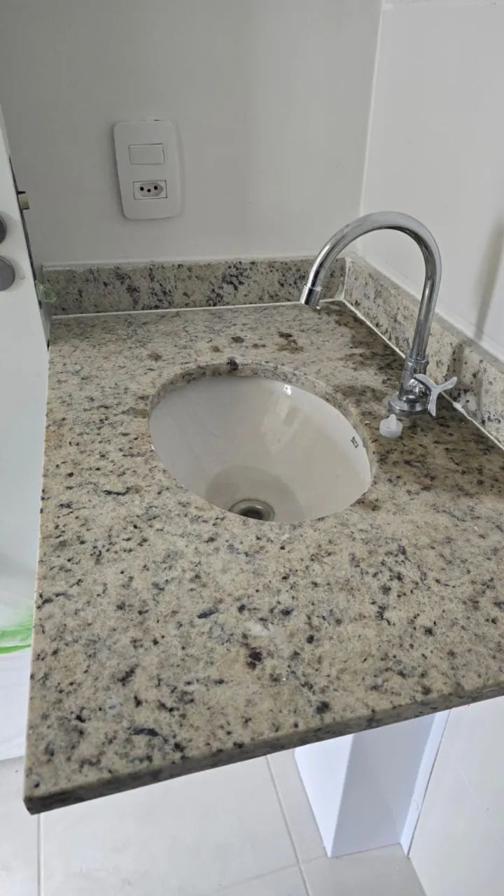Kit Banheiro Roca Bancada de Granito com Cuba - Foto 5