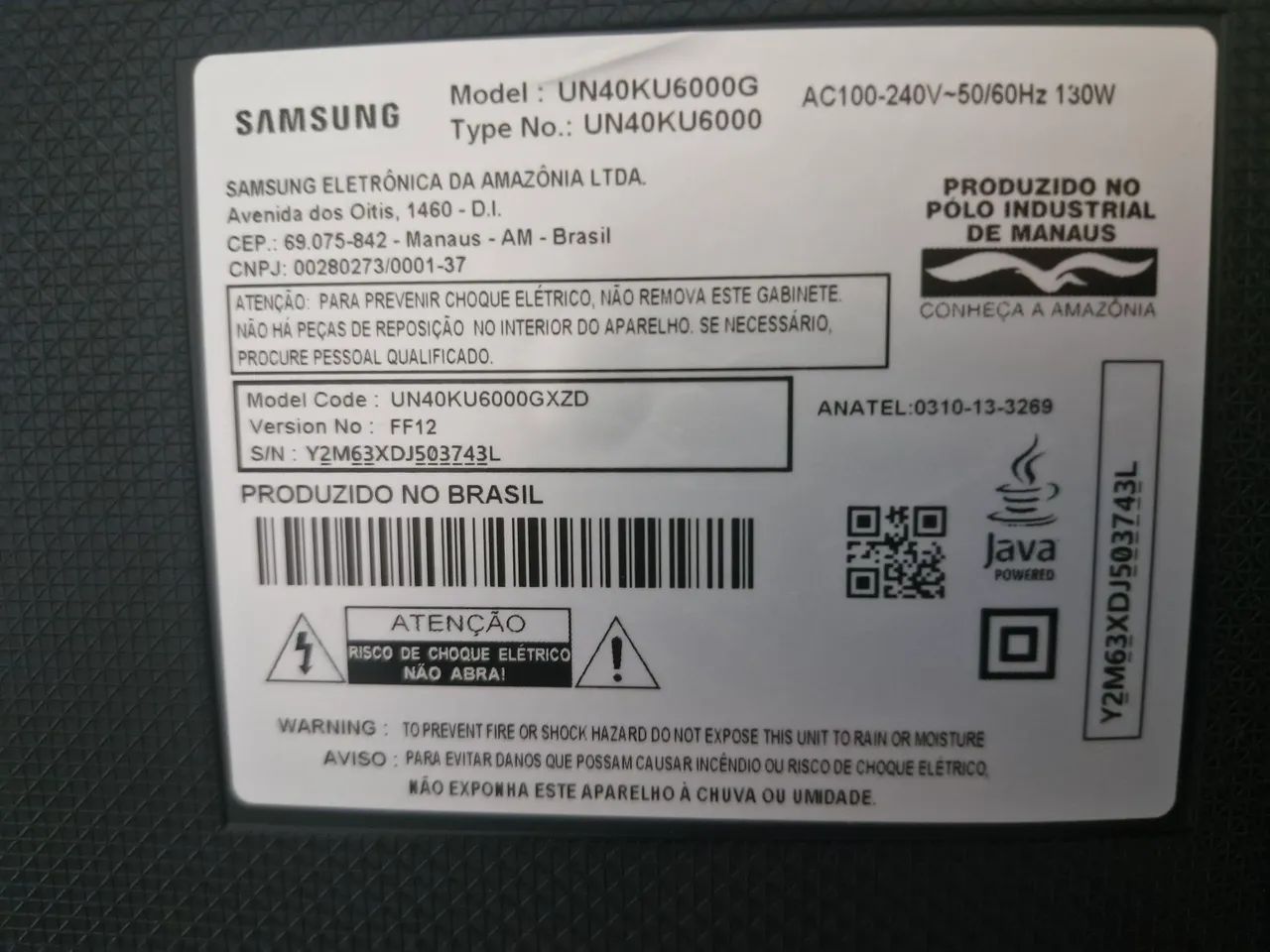 SMART TV SAMSUNG 4K  /40PL - Foto 4