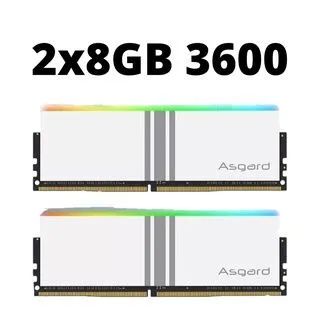 Memória Ram RGB 2x8gb 3600mhz  DDR4 ASGARD Valkyrie ( LACRADA )
