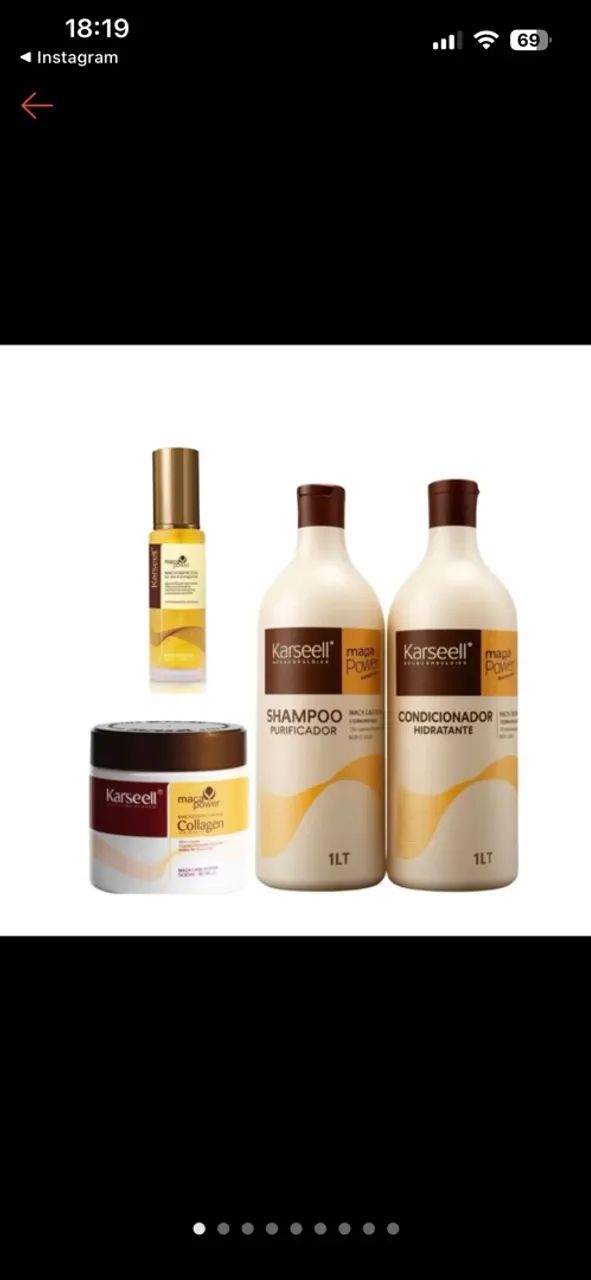Kit de cabelo 
