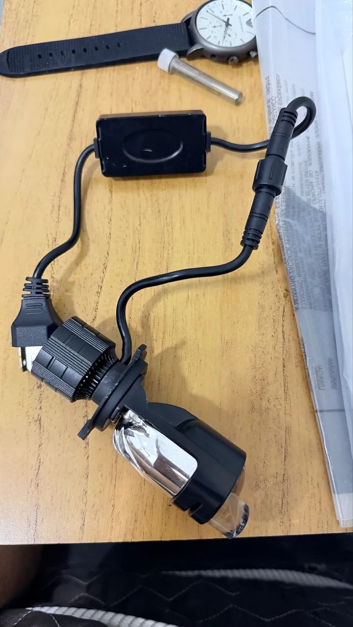 Mini projetor biled  H4  - Foto 4