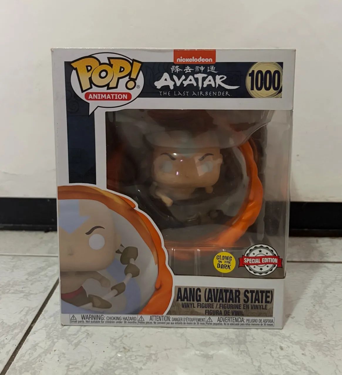 Funko pop - Aang (Avatar State) Glow in The Dark