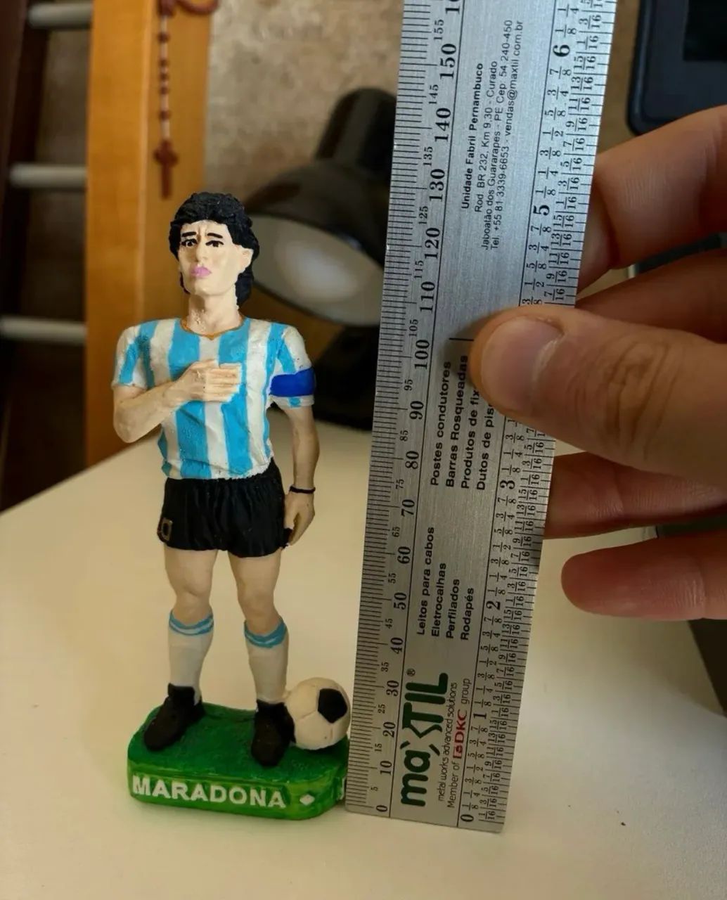 Figura Maradona - comprada na Argentina  - Foto 3
