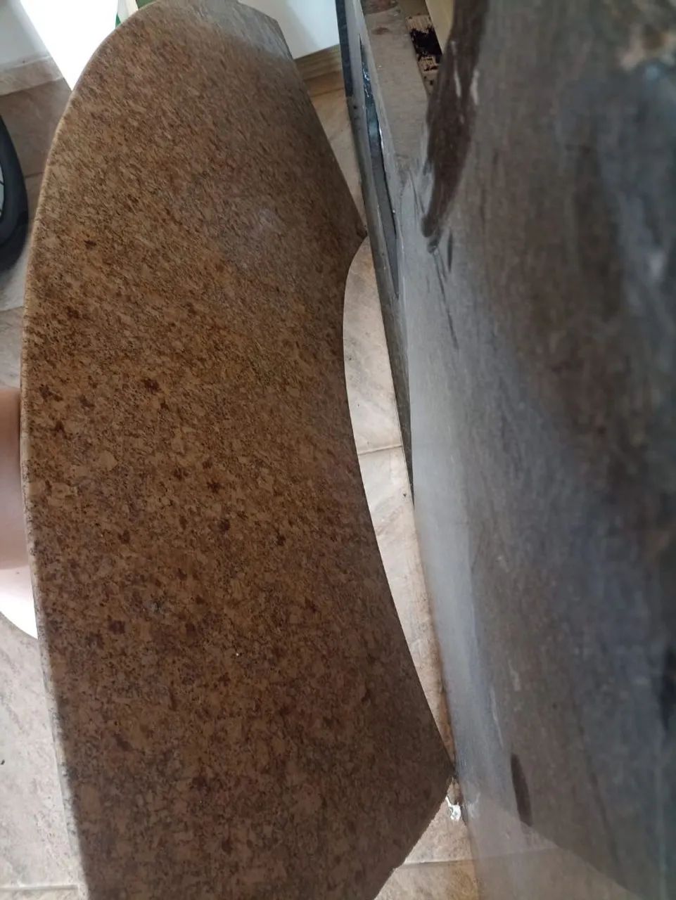 Tampo de mesa mármore 