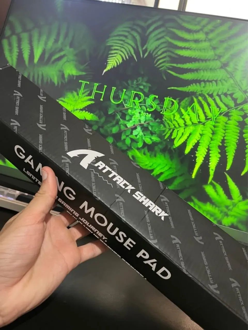 Mousepad Gamer Attack Shark - Foto 4