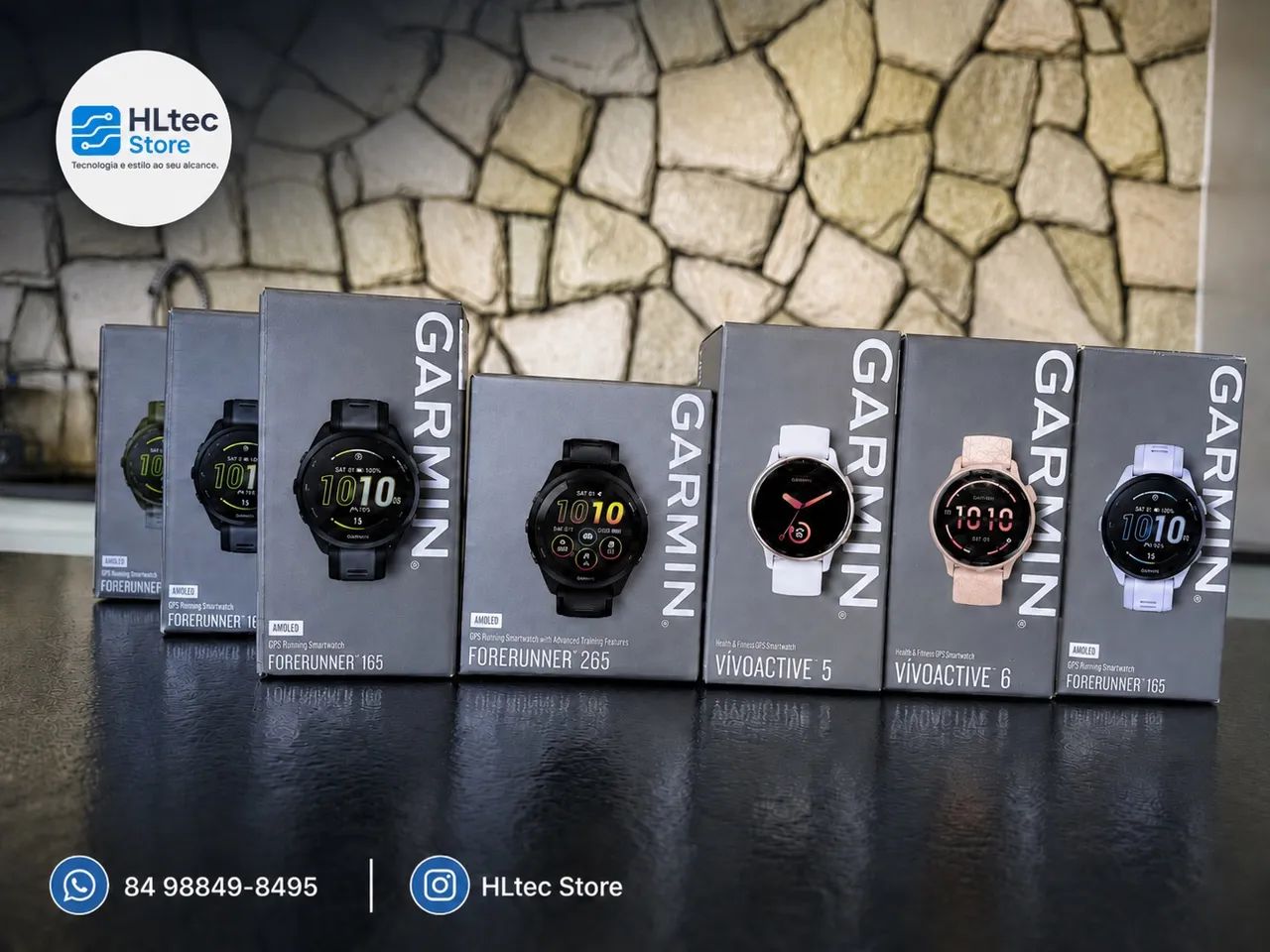 Garmin forerunner 165, 265, Vivoactive 5 e 6