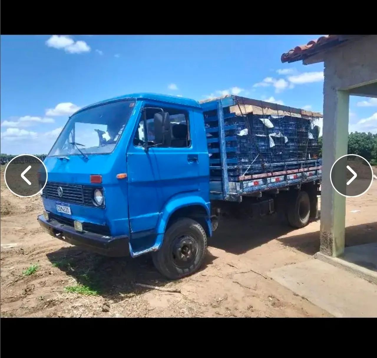 Caminhão toco bau e 3/4 grade baixa aberto  pra frete transporte em geral - Foto 2