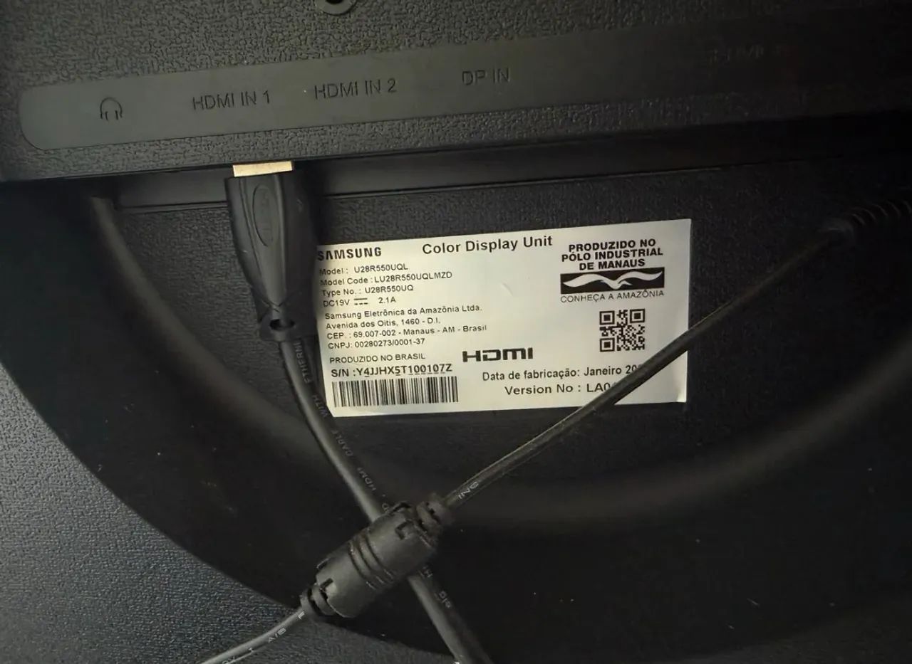 Monitor Samsung 28 polegadas 4K UHD 60Hz - Foto 2