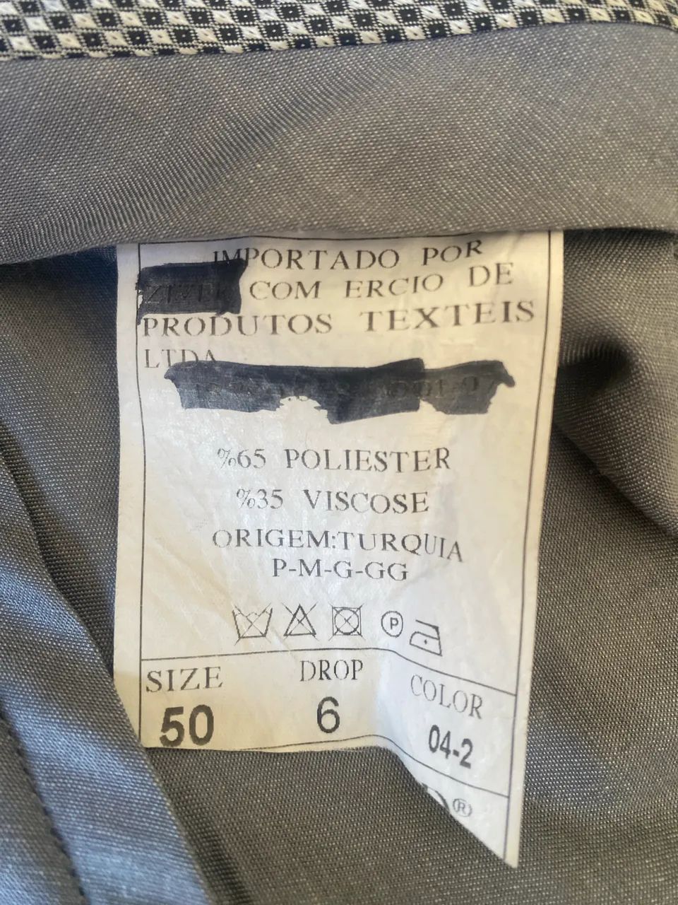 Paletó e calça poliéster e viscose Velmond - Foto 3