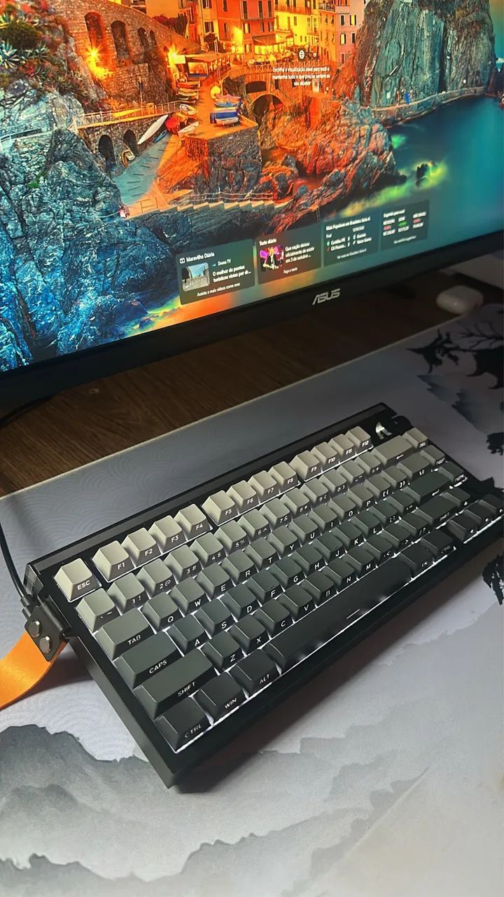 Teclado com switch magnético R85HE