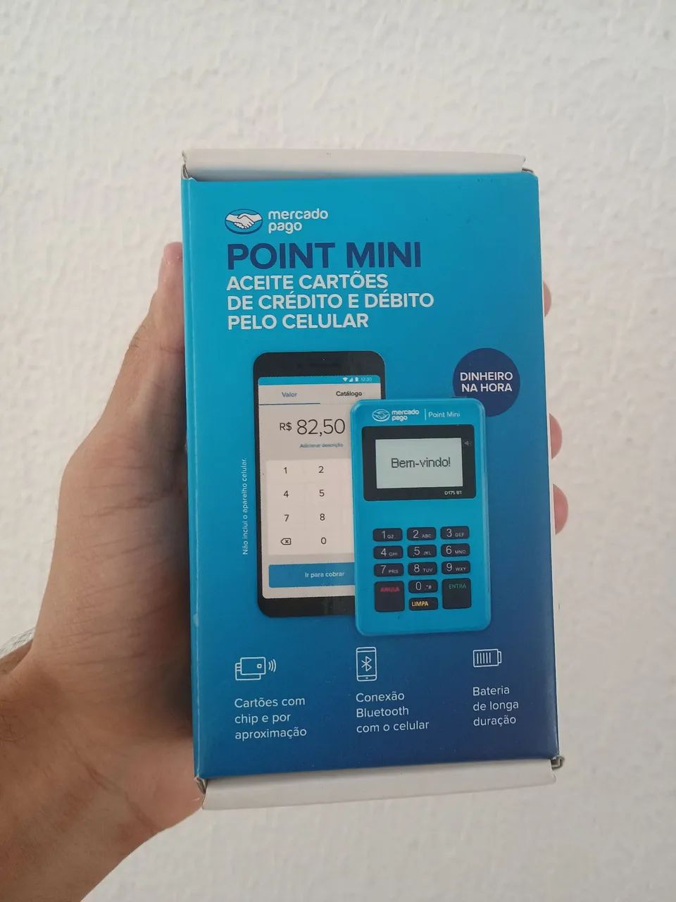 Maquininha De Cartão - Point Mini (NOVA) - Foto 4