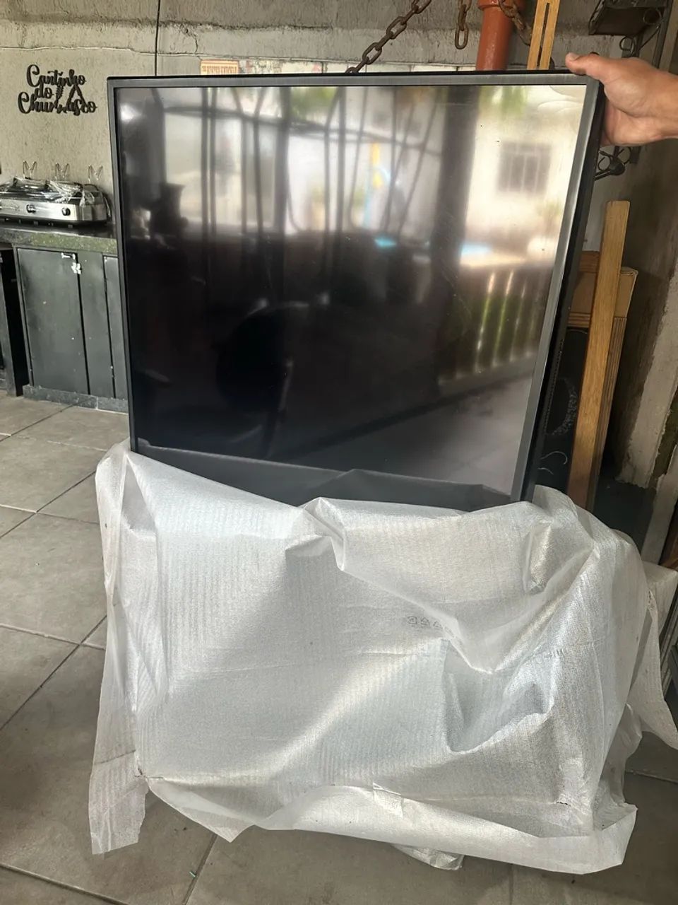 Tv LG 60 polegadas com tela quebrada  - Foto 2
