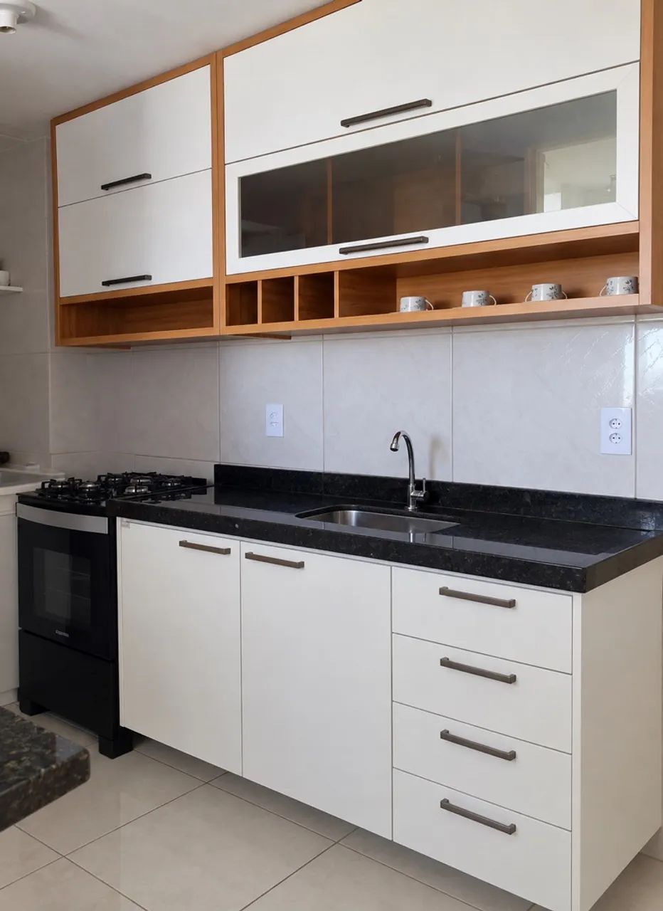 Aluguel de apartamento semi mobiliado 