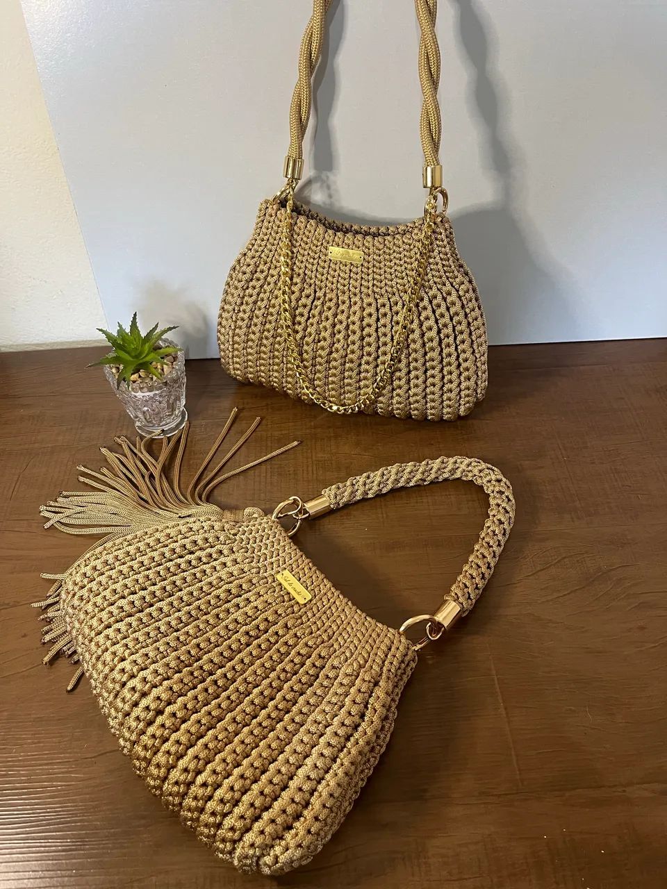 Bolsa em crochê Jolie - Foto 5