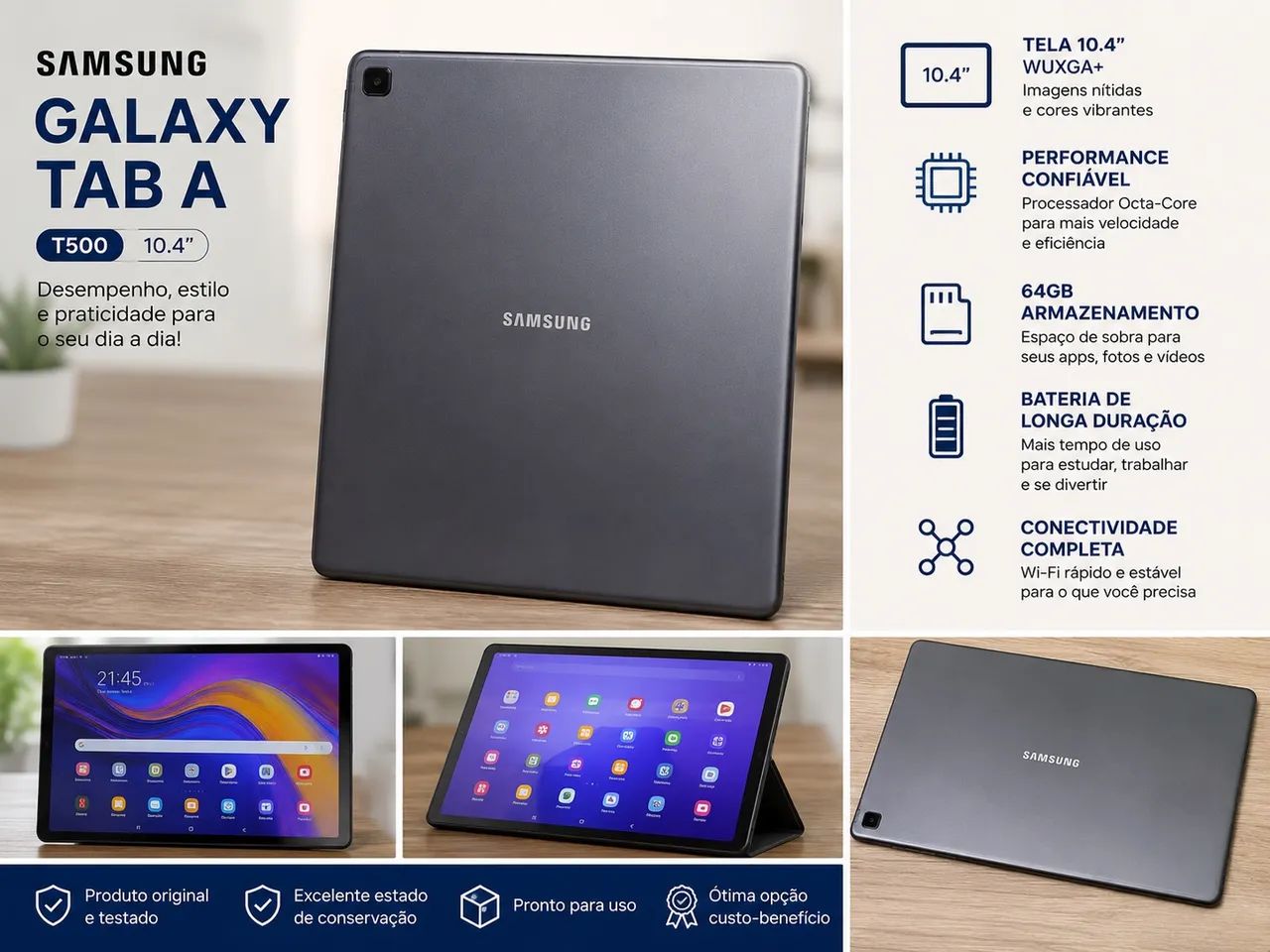 Tablet TAB A7 + impressora Epson L3250  - Foto 2
