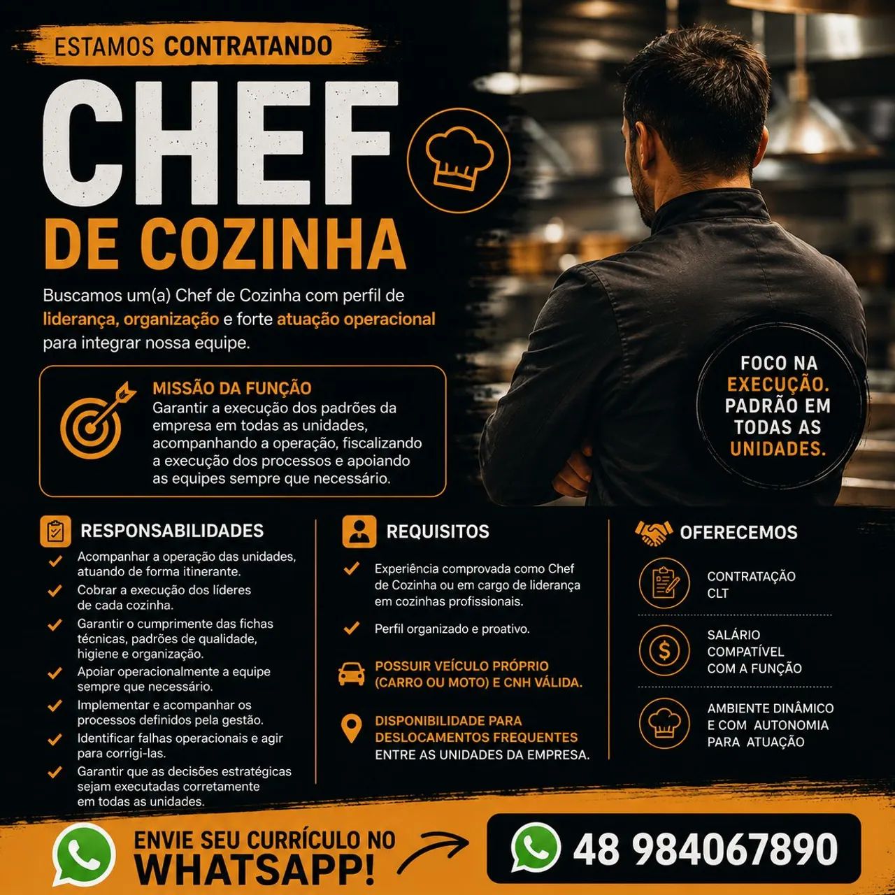 Chef de Cozinha 