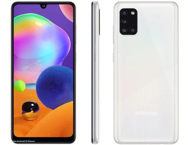 Troco galaxy a20s + galaxy a31 + caixa de som bluetooth