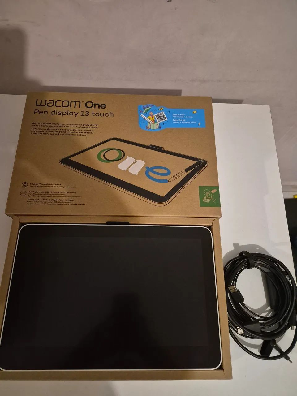 Mesa digitalizadora wacom one 13 touch