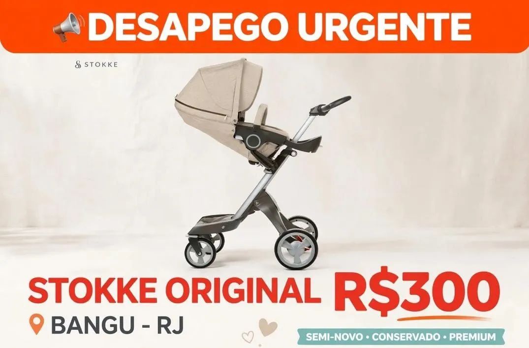 Carrinho de bebê  de marca stokke