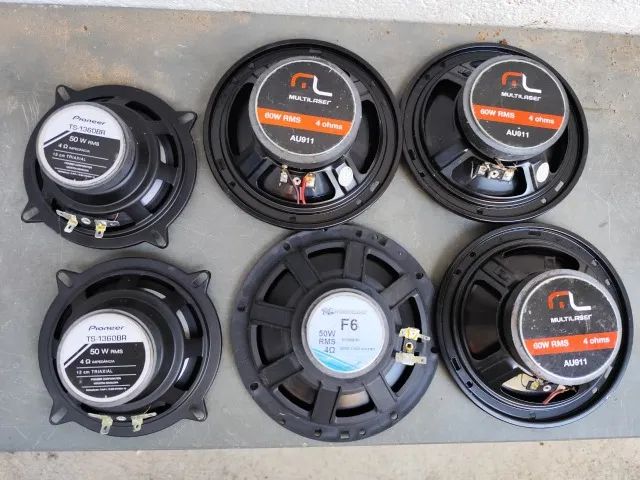 Kit de Alto Falantes de 5 e 6 Polegadas, 50w e 60w - Foto 2