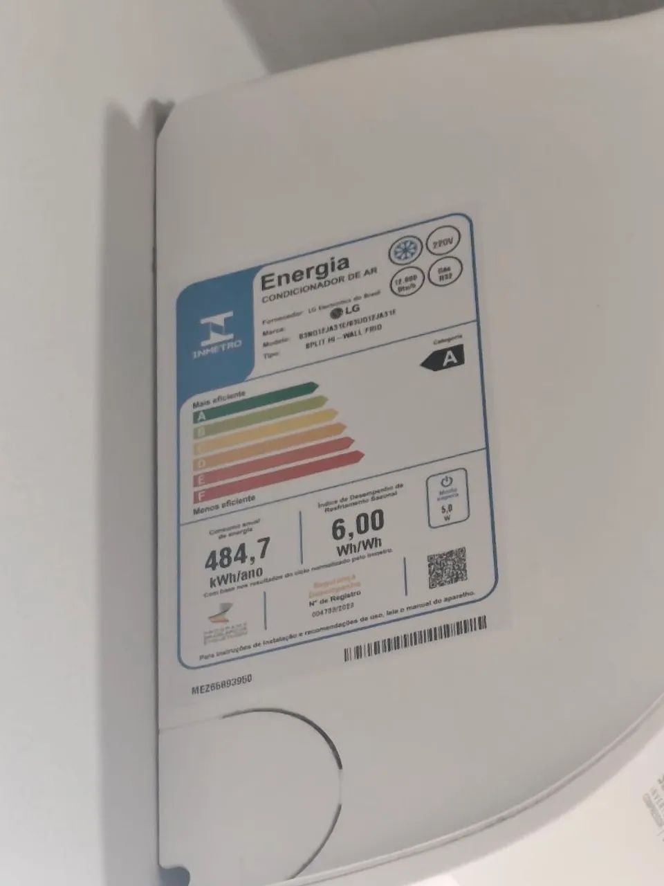 ? AR-CONDICIONADO LG DUAL INVERTER VOICE 12.000 BTUS - FRIO ? - Foto 2