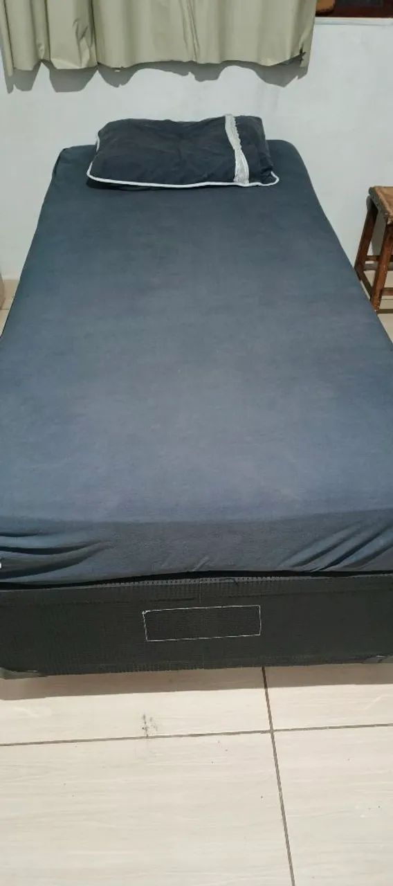 VENDO CAMA BOX COM COLCHAO MOLAS ENSACADAS, - Foto 2