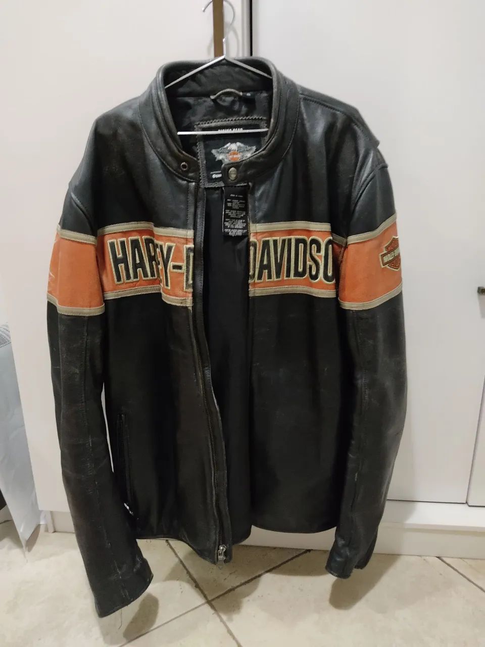 Jaqueta de Couro Harley Davidson Original 