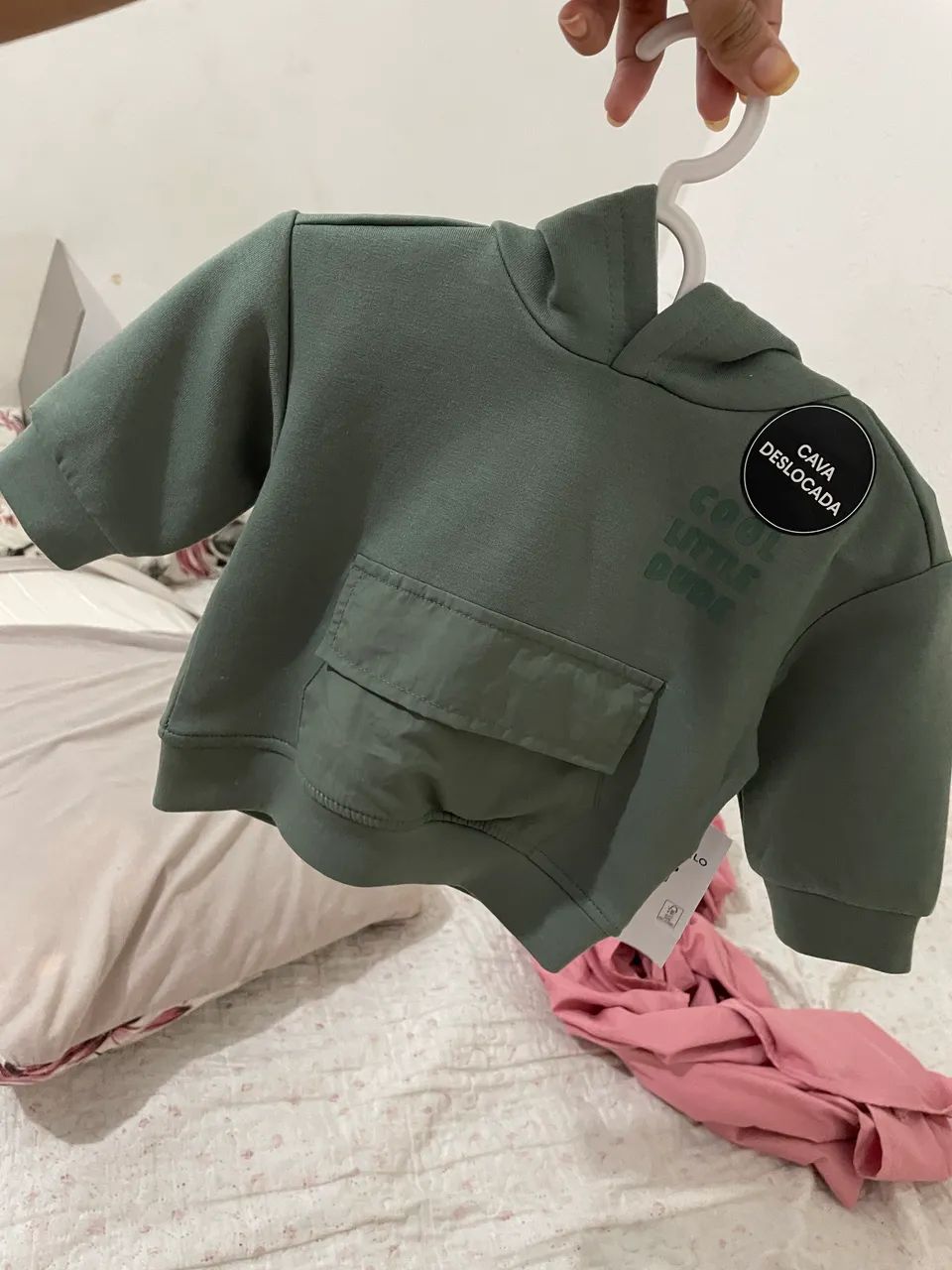 Camisa moletom infantil 