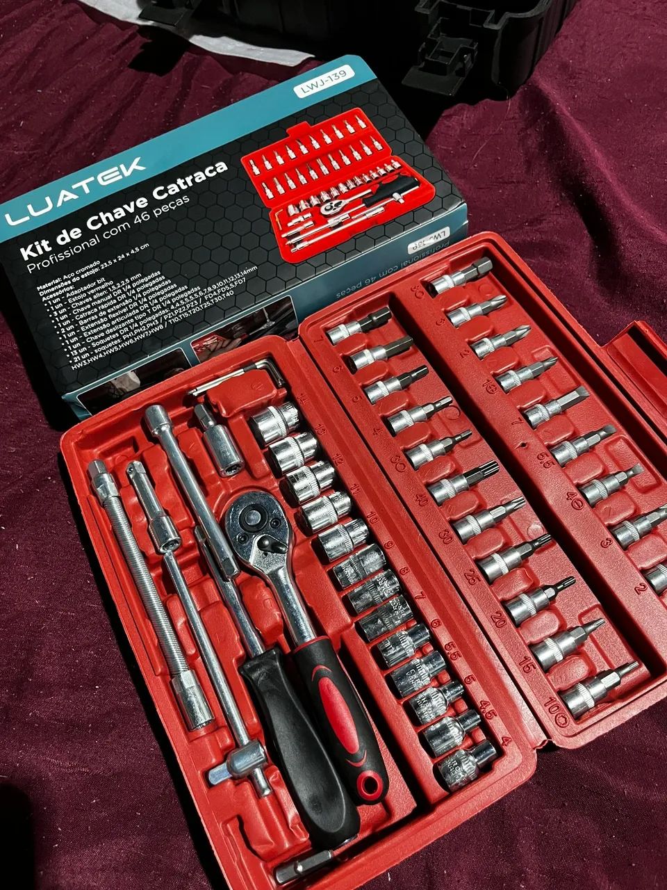 Rotating Ratchet Wrench Set